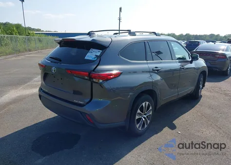 2021 Toyota Highlander Xle from USA, damaged, VIN 5TDGZRBH4MS558710
